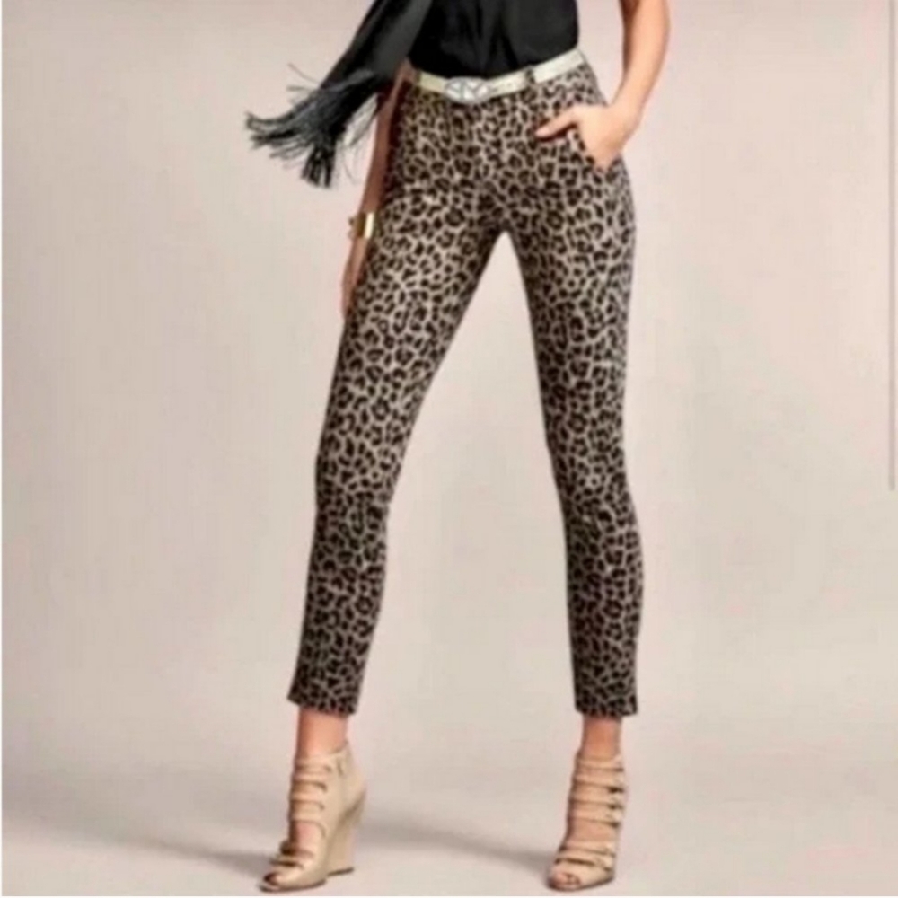 Cabi Jungle Leopard ankle pant 3483. Excellent condition.